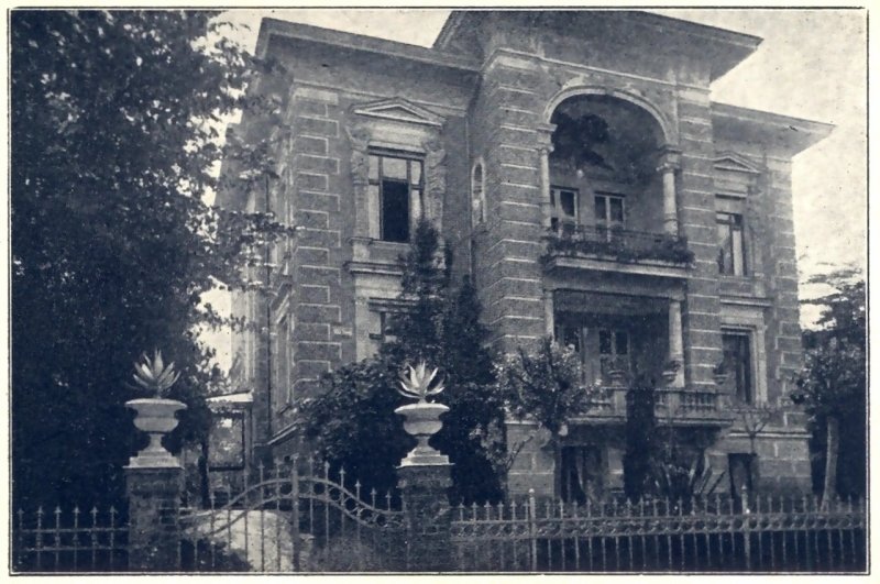Die Villa Ikarus in den 30er Jahren.