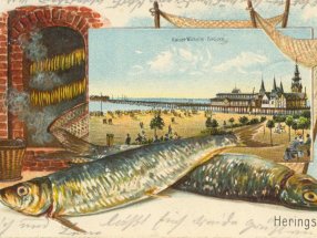 Der Duft von frisch geräuchertem Bückling steigt in die Nase.