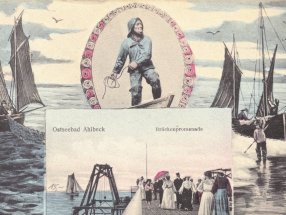 Die Fischer bei der Arbeit.